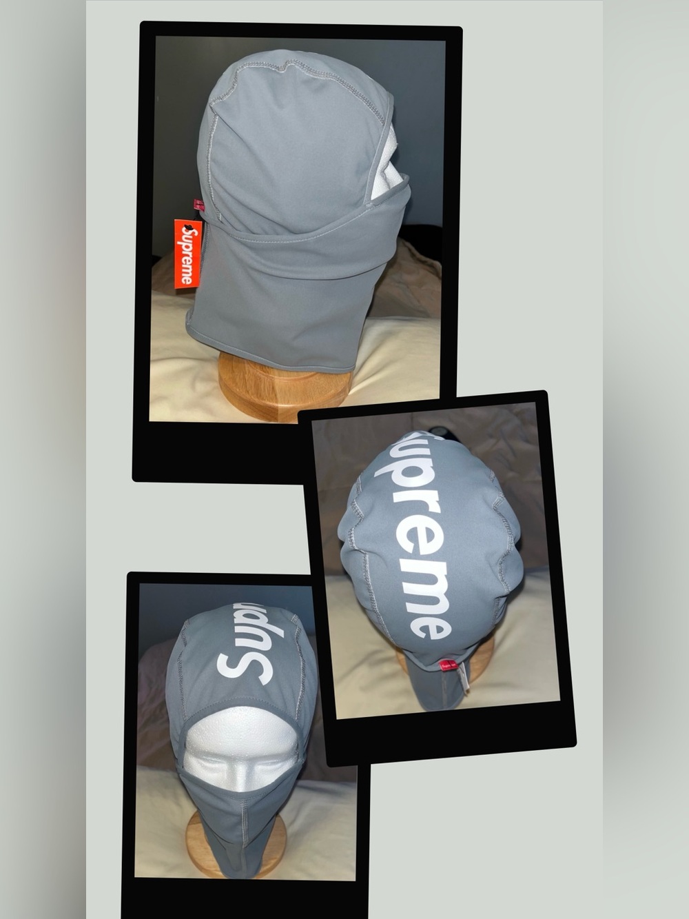 Supreme FW24 Grey Balaclava Ski Mask Shiesty Face Mask NWT